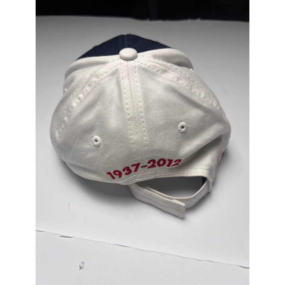 USA Hockey Baseball Cap Uni Adjustable Navy White Red 75 Years Miracles On Ice - Picture 3 of 6